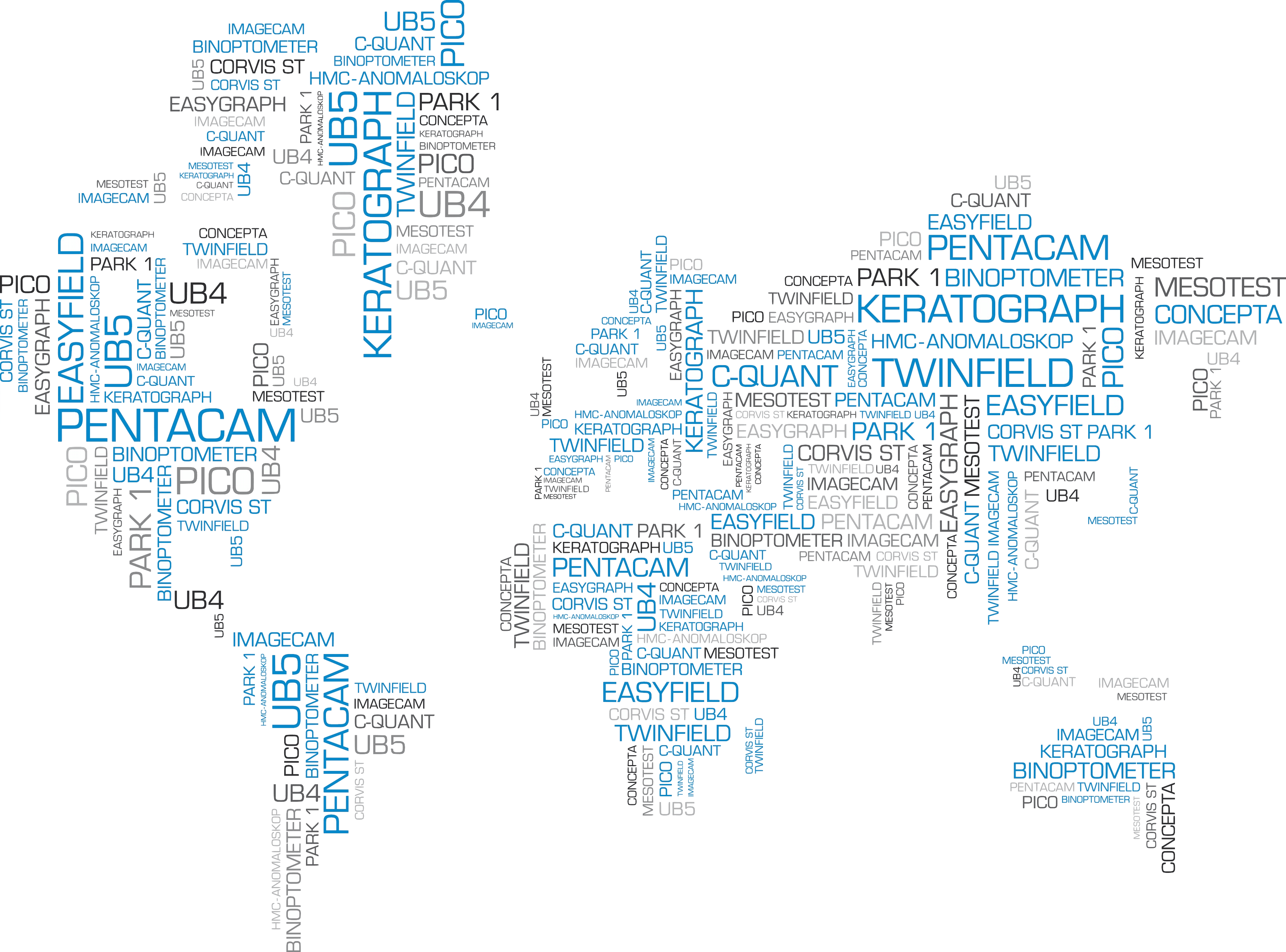 Oculus worldwide presence