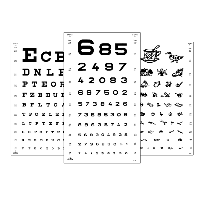 Nástěnné optotypy